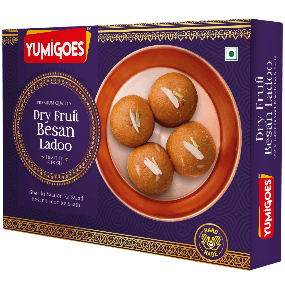 Dry Fruit Besan Ladoo